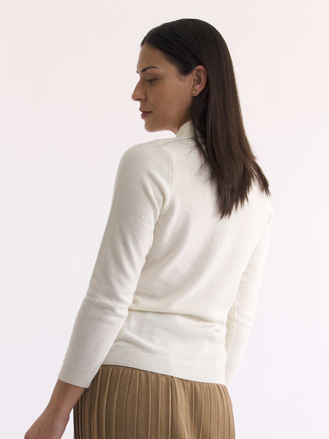 Two Button Lambswool Polo