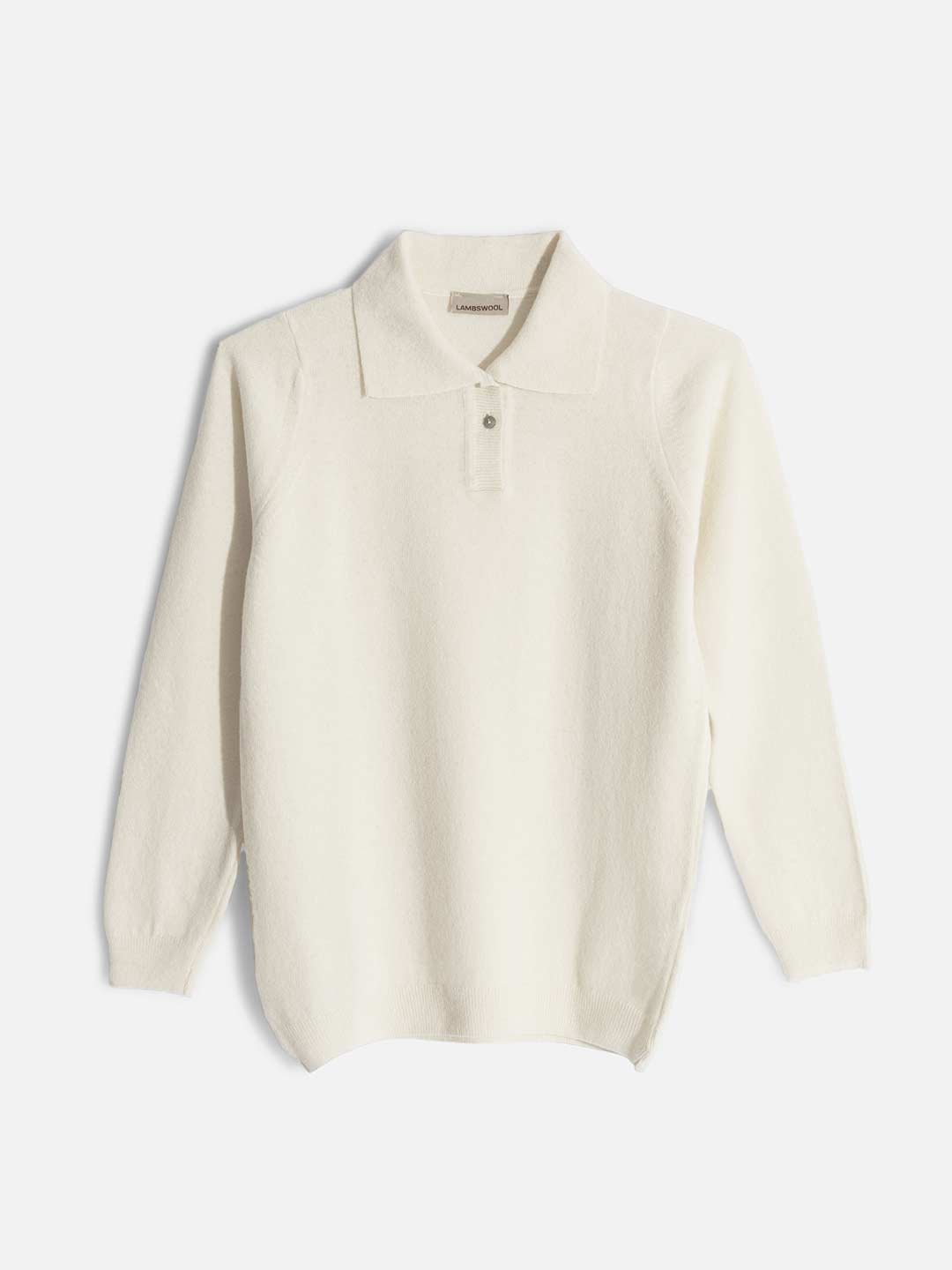 Two Button Lambswool Polo