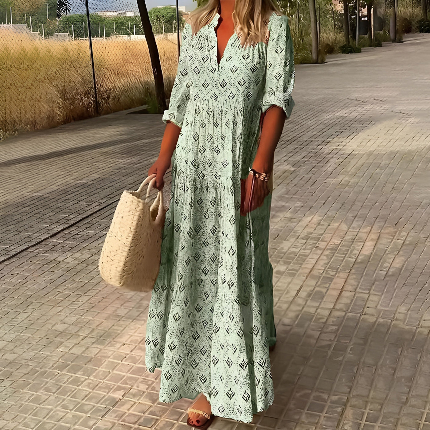 Mary | Boho Maxi Dress