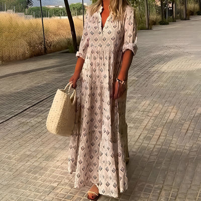 Mary | Boho Maxi Dress