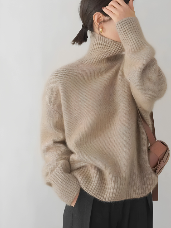 Elise – High Neck Sweater