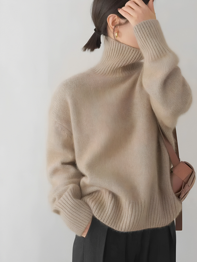 Elise – High Neck Sweater
