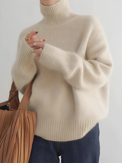 Elise – High Neck Sweater