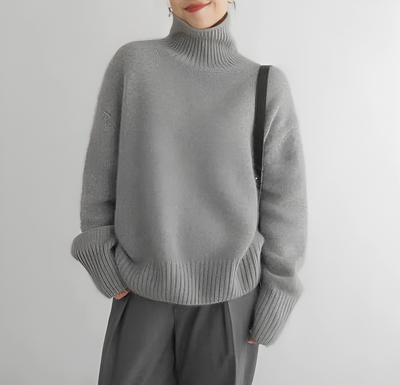 Elise – High Neck Sweater