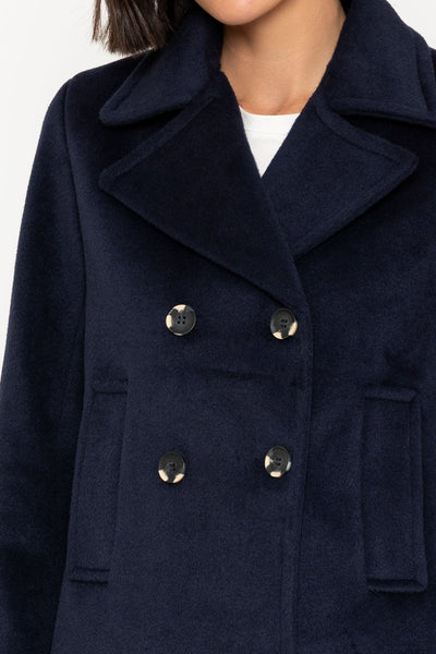Navy Double Breasted Jacket