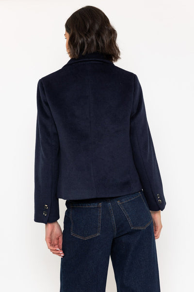 Navy Double Breasted Jacket