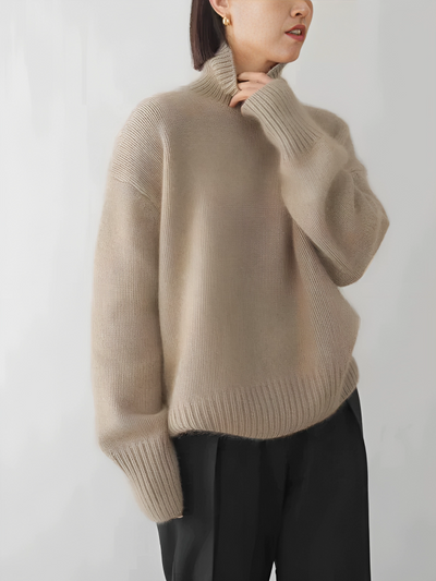 Elise – High Neck Sweater