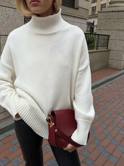 Charlie | High Neck Sweater