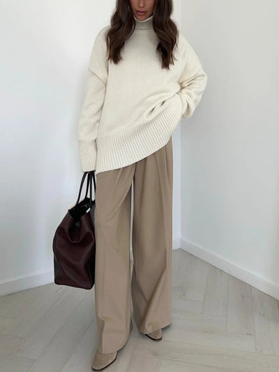 Charlie | High Neck Sweater