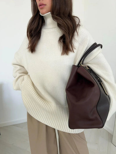 Charlie | High Neck Sweater