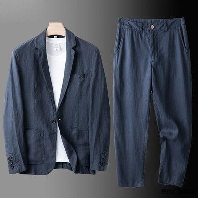 Savelli | Elegant Linen Suit