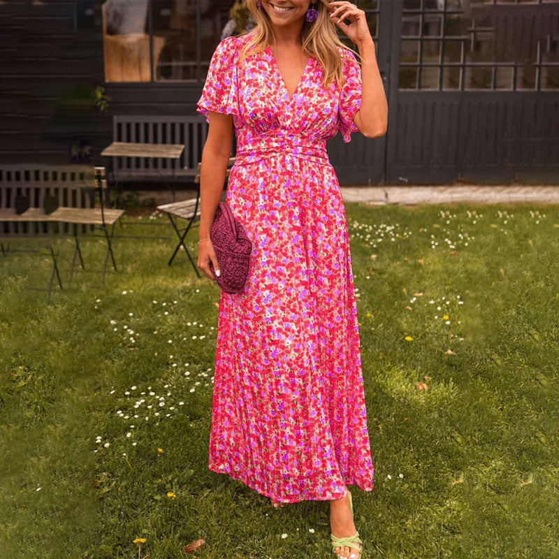 Elsie | Classic V-Neck Dress